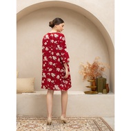CHEVAL - Helena Dress - Silk - Red