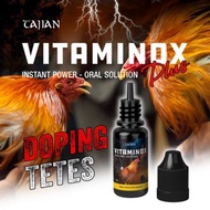 Vitaminox 20ml - Doping Tetes Ayam Aduan Taji Suplemen Multivitamin Tetes Ayam