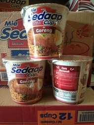 Mie Sedaap Cup Goreng 1 Dus isi 12 cup