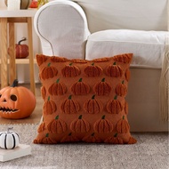 30x50cm/45x45cm Halloween Pillow Cover Pumpkin Ghost Spider Orange Black Decoration Cushion Cover fo