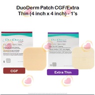 DuoDerm Patch CGF/Extra Thin (4 inch x 4 inch[02/27]/8 inch x 8 inch [3/2026]) - 1's/pcs