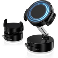 2025 Upgraded Vacuum Magnetic Phone Holder Stand, for Magsafe Suction Cup Phone Mount Adjustable [98