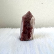 粉櫻花瑪瑙柱 | 水晶 | 水晶柱 | 水晶擺件