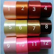 Ribbon satin 5 cm meter