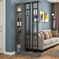 Room Divider Screen with Storage Cabinet Modern Partition for Living Room Entryway Bedroom
