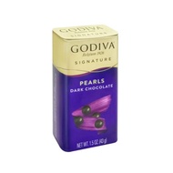 Godiva Signature Pearls 43g (1.5oz) Dark Chocolate Cappuccino Milk Chocolate Belgium 1926