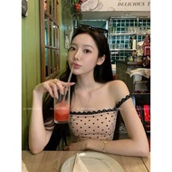 47.40s One shoulder polka dots