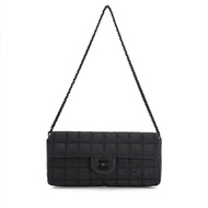 Chanel 黑色Travel Line帆布冰格East West 肩背腋下包