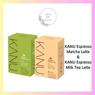 KANU Espresso Matcha Latte, KANU Espresso Milk Tea Latte 8 sticks