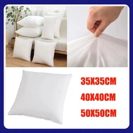 35x35/40x40/50x50 Cm Home Cushion Inner Filling Cotton-padded Pillow Core For Sofa Car Soft Pillow I
