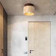 Premium Stone Marble Ceiling Lamp Balcony Light Mid Century Modern Ceiling Light Vintage  Lampu Sili