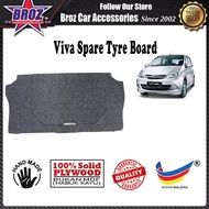 Viva Custom Fit 15mm Rear Bonnet Spare Tyre Tire Tayar Cover Back Hard Board Papan (Carpet Wrapped)