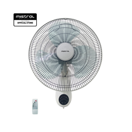 Mistral 16" Wall Fan with Remote Control MWF1631R
