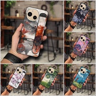 Phone Holder Protective Phone Case For Sharp Aquos sense9/sense10/SHG14/SH-53E Painting Wristband An