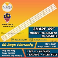 2T-C45AE1X / 2T-C45AD1X / 2T-C45BG1X  SHARP 45" LED TV BACKLIGHT(LAMPU TV) SHARP 45 INCH LED TV 2TC4