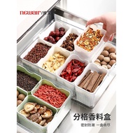 Kotak Penyimpanan Rempah Dapur Isi Rumah Kotak Rempah Besar Anis Bintang Kayu Manis Lada Sichuan Bal