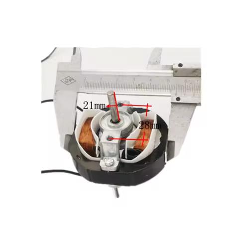 YJ58 CW clockwise 2 Poles 4mm Shaft Dia 2600RPM Shaded Pole Motor AC220V 12-14W around Ventilator Wa