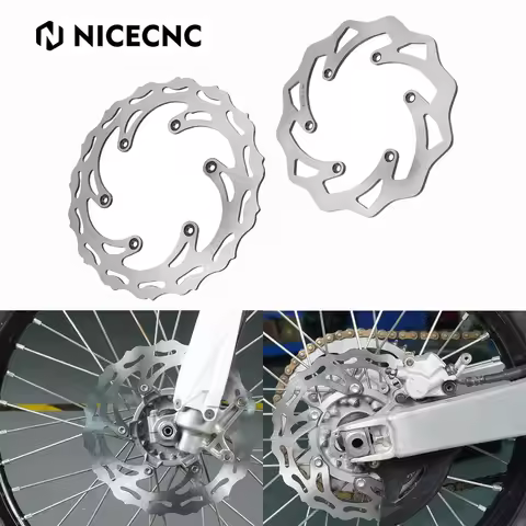 260/220mm Front Rear Brake Discs Rotors For KTM EXC 300 EXC-F 350 SX SX-F 250 XCW 500 1994-2022 For 
