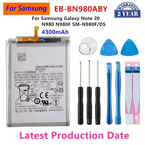 Brand New EB-BN980ABY 4300mAh Replacement Battery For Samsung Galaxy Note 20 N980 N980F SM-N980F/DS