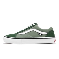 Vans Skateboard Shoes Skate Old Skool Men's Green Small Checkerboard Casual Sports [ACS] VN0A5FCB6QU