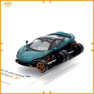 CM Model 1:64 McLaren 765LT in Metallic Black Green CM64-765LT-17