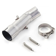 FZ8N Exhaust Slip on Motorcycle Exhaust Muffler Escape Contact Middle Link Pipe FZ8N Slip on Exhaust