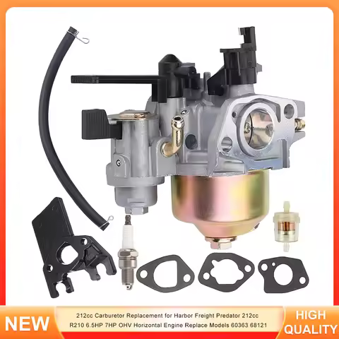 212cc Carburetor Replacement for Harbor Freight Predator 212cc R210 6.5HP 7HP OHV Horizontal Engine 