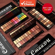 CmaaDu 28 Color Matte Pearl Eyeshadow Palette Stage Makeup Set Durable Waterproof