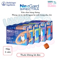 Nexgard Spectra - Chewable Tablets to Kill Ticks, Scabies (Demodex, Sarcoptes, Otodectes), Deworming