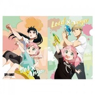 SPY×FAMILY 間諜家家酒 日版 文具 A4 FILE 資料夾 FOLDER 文件夾 間諜過家家 伊洛德 約兒 安妮亞 (佛傑家)