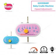 I-BABY Good Baby Blue Electronic Baby Cradle Good Baby Biru Buaian Baby Buai Bayi Elektrik Sirim App