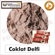 Bubuk Minuman Coklat Delfi 70Gr Bumbu Tabur manis Delfi Chocolate drinking Powder coklat halal