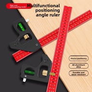 New Combination Square Ruler, Multi-functional Square Ruler, Movable Square Ruler, Carpentry Marking