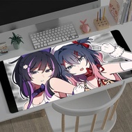 Mousepad Black Survival Eternal Return Office Computer Desk Mat Keyboard Mouse Pad Cushion Large Non