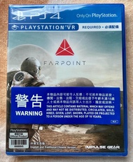 全新未開封 PS4 game PlayStation 4 VR  遊戲 Farpoint 需配合VR 使用 (中英語音字幕)