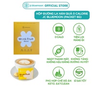 ✅Hộp 50 Đường la hán quả 0 Calo JC BLUEMOON Monkfruit (Hộp Gói 6g tiện lợi mang đi)