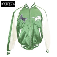 星姬 x JRA（日本賽馬協會）限量版（500件）白馬、黑馬和富士山刺繡橫須賀夾克紀念品 F