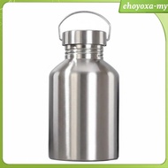 [EhoyoxaMY] 2000ml Stainless Steel Water Bottle Long-Lasting Stainless Steel Water Bottle