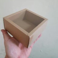 Kraft Cake Box+Mica 3size Variants