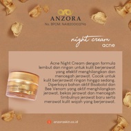 Night cream glow renewal darksport ance Ecer Anzora TERSEDIA