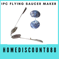 1PC FLYING SAUCER MAKER SANDWICH PRESS TOASTER CASH ON DELIVERY TOP SELLER PURE STAINLESS BURGER CLI