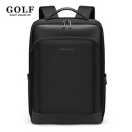 GOLF QUALITY Male Backpack Laptop Backpacks Business Man 15 6 inches Black Briefcase Men Slim Waterp