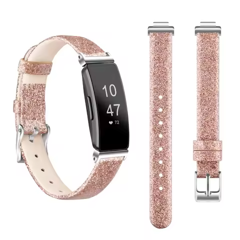 New Leather Strap For Fitbit inspire HR Band Bracelet Replacement Smart Watch Band TPU Wrist Strap B