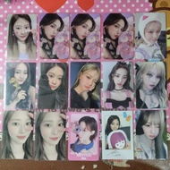 Official photocard Girl group official aespa iz*one twice kep1er karina winter minju chehyun tzuyu h