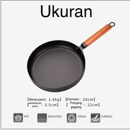 Et Panci Ggorengan Panci Up Tahan Gore Tebal Deep Fry Ollahom