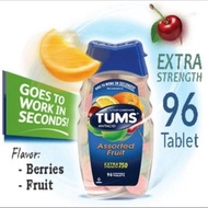 Tums Extra Strength Asorted Fruit Obat Maag Asam lambung Berkualitas
