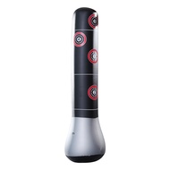 1.6M Inflatable Boxing Column Punching Bag Training Pressure Relief Exercise Standing Water Base Fit