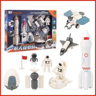 Rocket Toys for Kids Space Shuttle with Rocket Ship Toys Parent-child Interactive Cartoon Play Prete