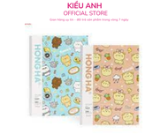 Vở kẻ ngang 200 trang Study Oringa Hồng Hà - 1437 được lấy cảm hứng thiết kế từ những con vật ngộ ng