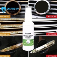 Chrome Refurbishment Car Logo Rust Removal Car Metal Chrome-plated Restore Polishing Tool Rust G9b4